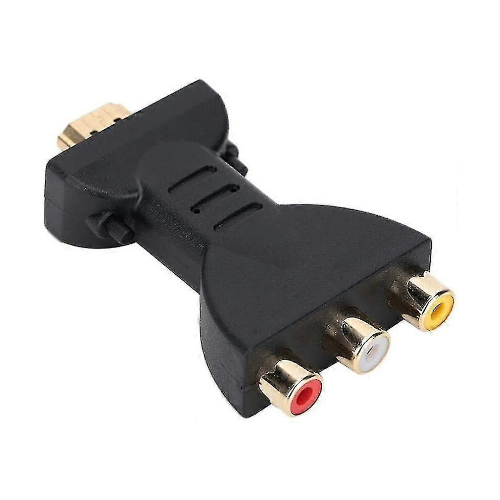 (As Show, One Size) Audio-Hdmi To Rgb Video Converter For Rca Component Black 5031614117438