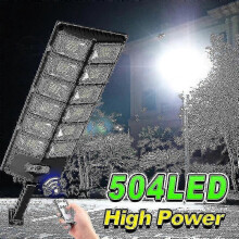 (As show, One size) Super Bright 9000w Solar Outdoor Led Light Low Energy Consumption Solar Lights Waterproof Induction Garden Outdoors Street Lamp