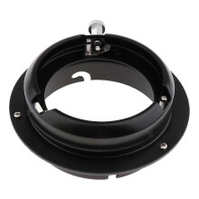 (As show, One size) Studio Flash Speedring Conversion Ring,Studio Flash Mouth Conversion Tray(Color:Black)(1pcs)