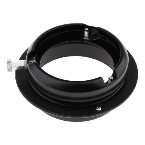 (As show, One size) Studio Flash Speedring Conversion Ring,Studio Flash Mouth Conversion Tray(Color:Black)(1pcs) 1