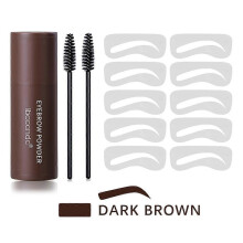 (Natural Brown, One size) Seal eyebrow powder stick eyebrow trimming EYEBROW STAMP eyebrow pencil stick eyebrow painting tool eyebrow card setC5