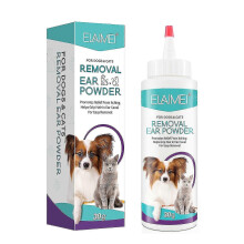(As show, One size) Dog Ear Infections Treatment Painless Dog Ear Powder For Hair Removal, Treats Infected Ears Inflammation Itchiness, Infections Prone Ears, 30gC5