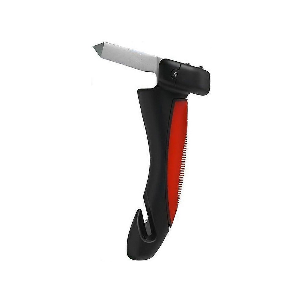 Kikidex (As Show, One Size) Car Cane Mobility Aid Standing Support Portable Grab Bar Assist Handle All-In-One Auto With Built In Led Flashlight Seatbelt Cutte