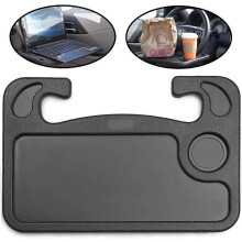 (As show, One size) Steering Wheel Desk, Car Table Steering Wheel Tray and Vehicle Seat Mount Notebook Laptop Eating Desk,Food Eating Tray,Great Gift For Constant Travele