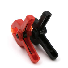 (Red, One size) Set Of 10 2-inch Spring Clamps For Photo Studio And Woodworking