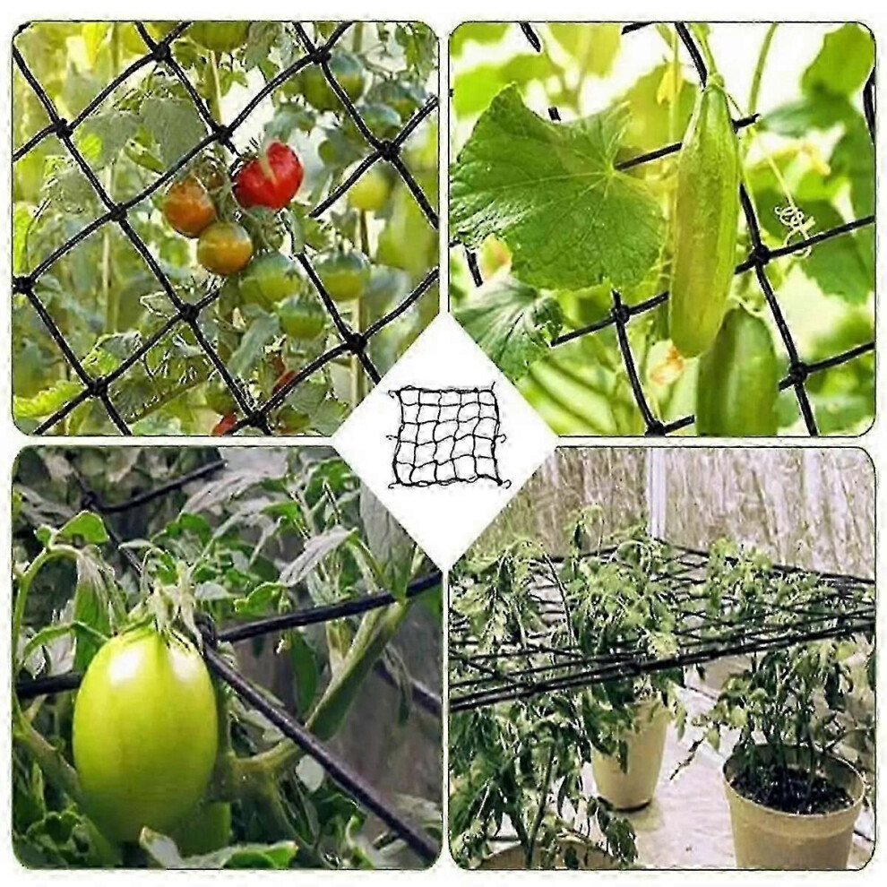 (As Show, One Size) 120Cm Garden Trellis Netting Heavy-Duty Garden Plant Support Net Cucumber Trellis Netting Climbing 4632480884632