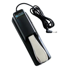 (As show, One size) Deluxe Keyboard Sustain Pedal Universal for Yamaha, Casio, Roland, Korg, Behringer, Moog