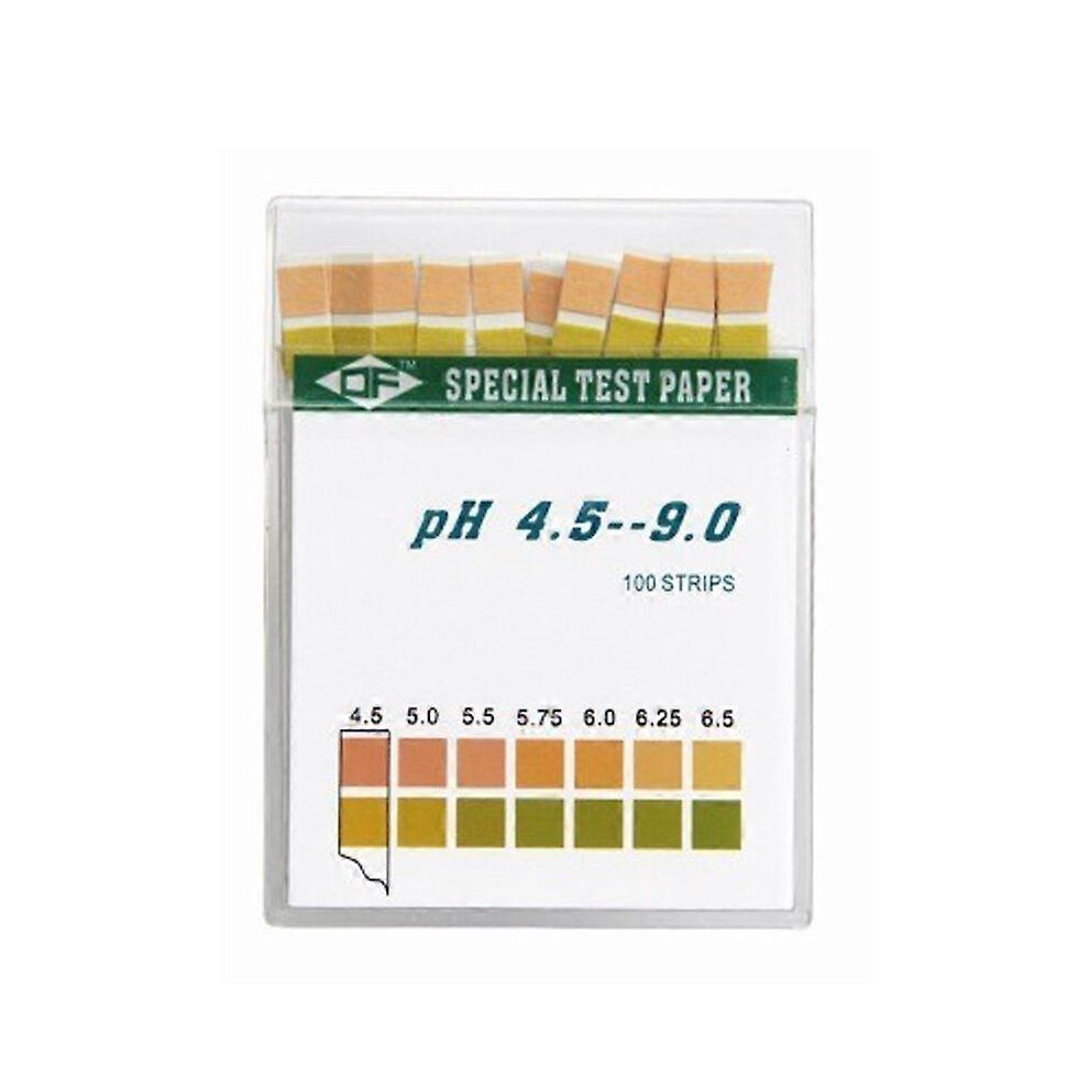 (As show, One size) PH 4.5-9.0 100 Strips Medical Litmus Test Paper Body PH Test Alkaline Acid Water Saliva Urine Universal Special Indicator Paper
