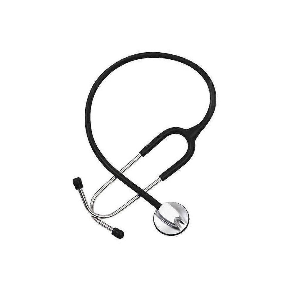 (Burgundy, One size) Classic Black Medical Cardiology Doctor Estetoscopio Professional Heart Rate Diagnosis Cute Stethoscope for Nurse Student Vet