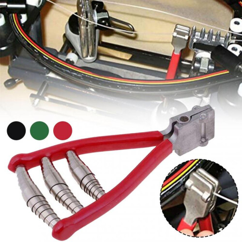 (Green)Tennis Starting Clamp 3 Spring Sports Starting Clamp Suitable for All Stringing Machines 2