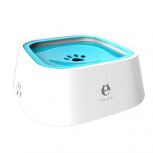 (Blue) Anti-splash Water Bowl Cat Dog Slow-Drinking Bowl for Pet Lovers