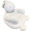 (df-rabbit-white) Stuffed Animal Sofa Chair For Kids 1