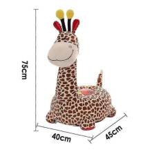 (riding giraffe p) Stuffed Animal Sofa Chair For Kids