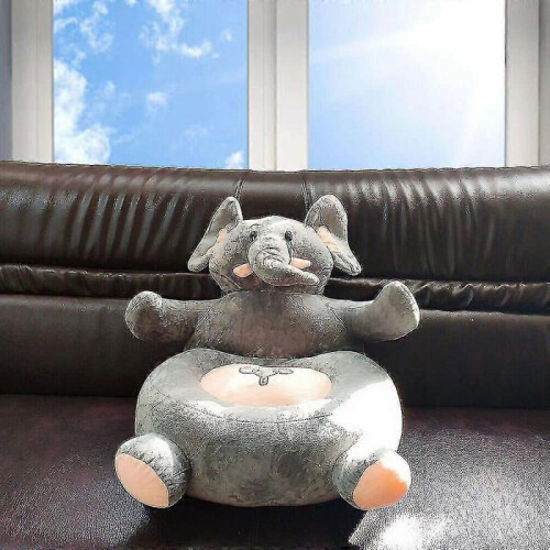 (hugging-elephant) Stuffed Animal Sofa Chair For Kids 1