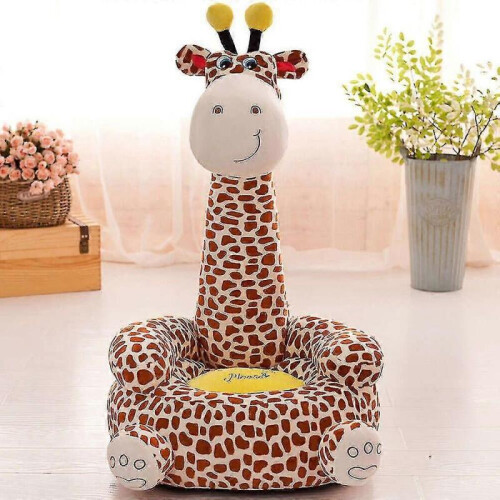(giraffe-pink)Stuffed Animal Sofa Chair For Kids 1