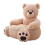 (teddy-bear-fluffy) Stuffed Animal Sofa Chair For Kids 2
