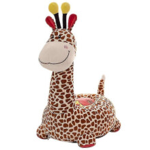 (riding giraffe y) Stuffed Animal Sofa Chair For Kids