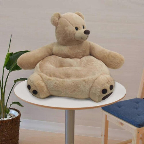 (smiling-bear) Stuffed Animal Sofa Chair For Kids 2