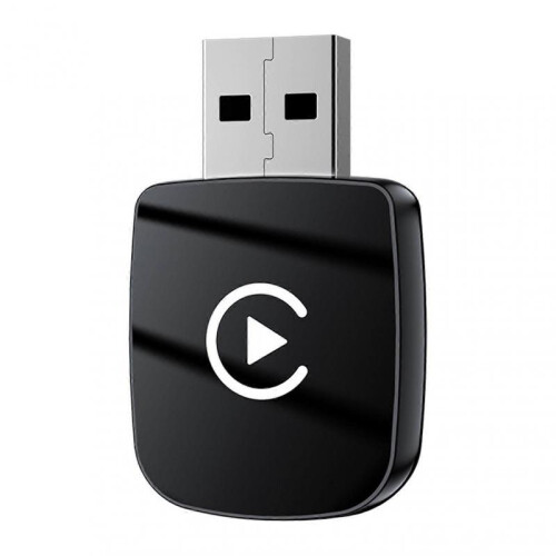 (Black) Wireless CarPlays Adapter Multi-Purpose Dongle Adapter for SUV Vehicle