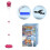 (Red) Lights Up Lantern Bubble Machine Automatic Bubble Blower with Lights/Music for Birthday Party 1