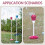(Blue) Lights Up Lantern Bubble Machine Automatic Bubble Blower with Lights/Music for Birthday Party 5