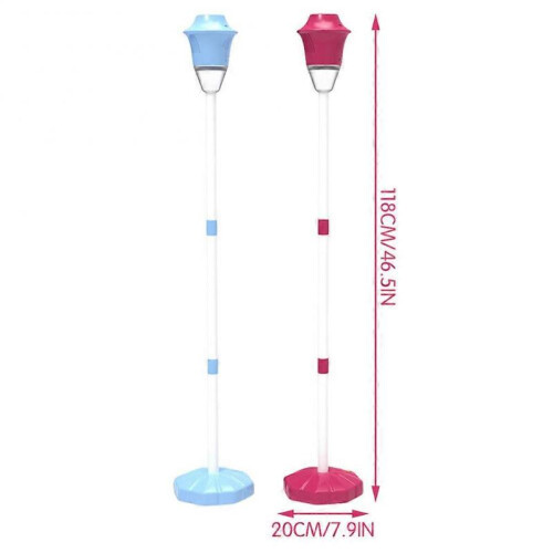 (Blue) Lights Up Lantern Bubble Machine Automatic Bubble Blower with Lights/Music for Birthday Party 1
