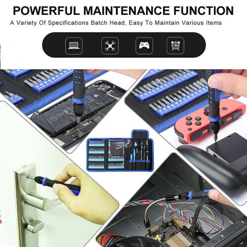 Multifunctional Screwdriver Kit 126-Piece Screwdriver Set Hardware Tool Set 2