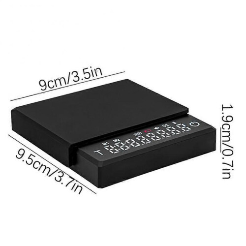 (White) Mini Coffee Scale For Espressos Machine High-Precision Espressos Scale Coffee Accessories 2
