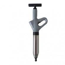 (Grey) Multi-Purpose Sewer Pipe Toilet Unclogger Anti-Rust Sucker Dredge Air-Drain Blaster for Home Toilets