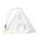 (White) Multifunctional Lovely Tent Night Light Multi Modes Lightweight Bedside Lamp for Home Camping Outdoor 1