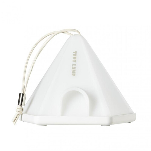(White) Multifunctional Lovely Tent Night Light Multi Modes Lightweight Bedside Lamp for Home Camping Outdoor