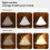 (White) Multifunctional Lovely Tent Night Light Multi Modes Lightweight Bedside Lamp for Home Camping Outdoor 3