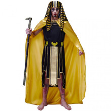 Egyptian Pharaoh Cosplay Costume Halloween Role Play Clothing Theme Party Stage Performance Wearing
