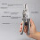 Multifunctional Wire Stripper Portable Electrician Wire Cutter High Hardness Wire Cutting Tool 2
