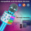 (Blue) Phone Microphone Omnidirectional Condenser Microphone Wireless Communication Video Vlog Equipment 3