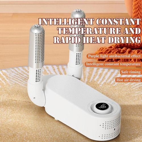(US plug)Dehumidification Shoe Dryer Foldable Design Shoe Smell Removal Device for Boots 2