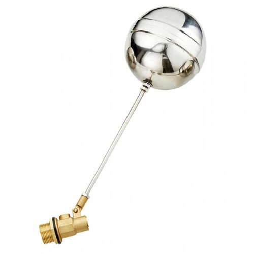DN15 Floating Ball Valves Rustproof High Temperature Resistance Water Tank Brass Float Valves