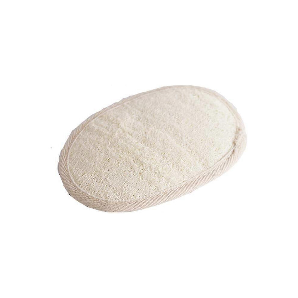 Kikidex (As Show, One Size) Bath Brush Clean Bath Towel Artifact Natural Loofah Bath Towel Bath Rub Back Bath Towel Exfoliation Comfortablewhite1pcs