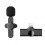 (Lighting) Type C/Lighting Small Wireless Microphone with Clip Wide Compatible Plug-Play Mic for Phone Tablets Laptops 1