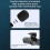 (Lighting) Type C/Lighting Small Wireless Microphone with Clip Wide Compatible Plug-Play Mic for Phone Tablets Laptops 5