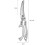 Stainless Steel Kitchen Scissors Heavy Duty Poultry Deboning Shears for Fish 2