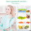 (As show, One size) Silicone ice cube mold 3-pack 37-compartment with lid ice cube tray BP 5