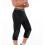 (As show, One size) Men's Padded Compression Pants Quick Drying Tight Protective 2
