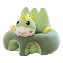 (Dinosaurs) Cartoon Animals Baby Soft Sofa Support Chair Washable Non-Slip Base Sitting Seats for Living Room Home