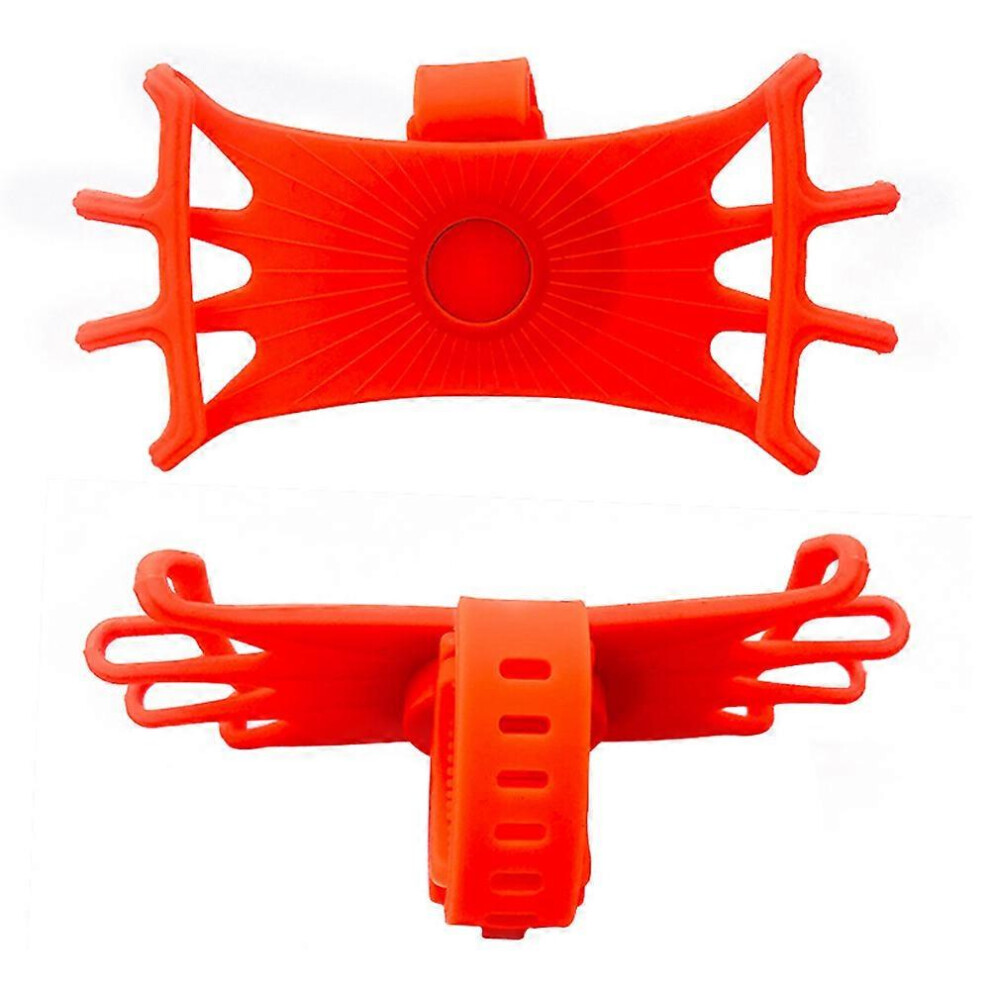(As Show, One Size) Universal Bike Phone Mount,Rotatable Phone Holder For Bike,Silicone 5031614128274