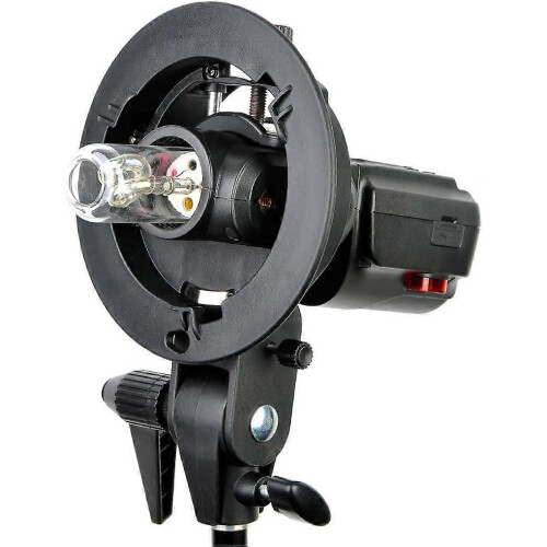(As show, One size) S-Type Bracket Mount Holder(black)(1pcs) 1