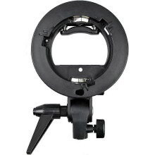 (As show, One size) S-Type Bracket Mount Holder(black)(1pcs)