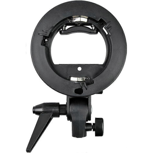 (As show, One size) S-Type Bracket Mount Holder(black)(1pcs)