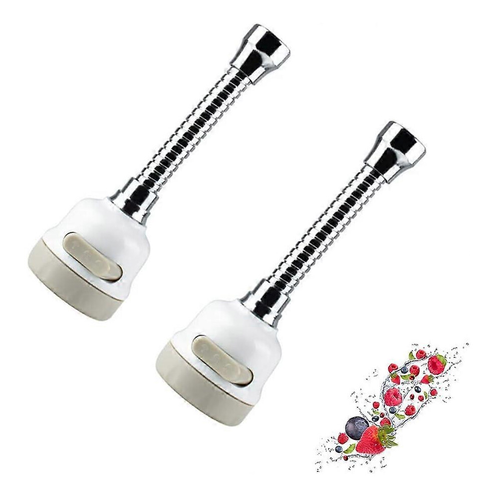 (As Show, One Size) Kitchen Faucet Sprayer Attachment, Long Water Saving Faucet, Splash-Proof Faucet, Faucet Extension Kitchen,Flexible Faucet Aerator 6902676396910