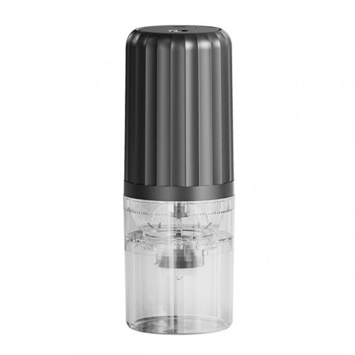 (Black) Small Portable Electric Grinder for Coffee Multipurpose Reusable Grinding Tool for Kitchen